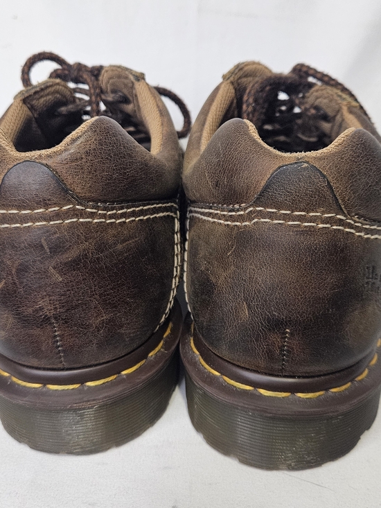 Y2K Dr. Martens Men’s Size 12 US Keith Brown Leather Shoes Vintage AW004 Grunge main image 8